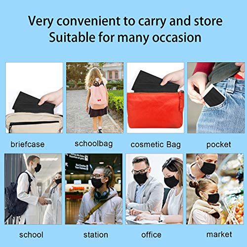 mystcare Individually Wrapped Masks 100 Pack Disposable,Face Mask Protection for Adults 3-Layer Filter Safety Face Masks(1...