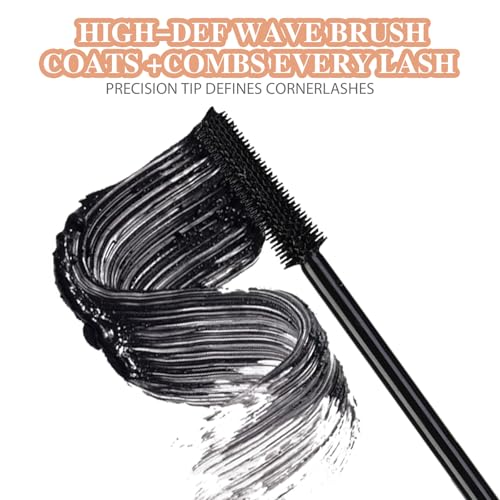 Thrive Mascara (Black 10.7g/0.38 OZ), Thrive Mascara Liquid Lash Extensions - Brynn Thick and Slender, Waterproof and Swea...