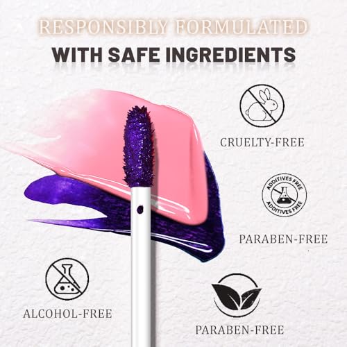 Kaely Light Rose Lip Stain Peel Off Masque, Long Lasting Waterproof Smudge Proof Lip Tint, Non-Transfer Semi Permanent Lip...