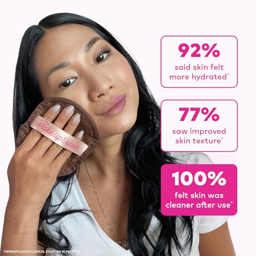 The Original Makeup Eraser, 7-Day Set, Erase All Makeup with Just Water, Including Waterproof Mascara, Eyeliner, Foundatio...