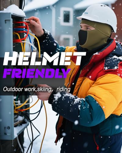 Balaclava Ski Face Mask for Men Women-Breathable Winter Cold Weather Gear Thermal Shiesty for Skiing Motorcycle Outdoor Work