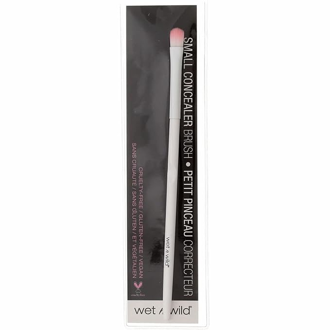 Wet n Wild White & Pink Small Concealer Brush C788 (Pack of 3)