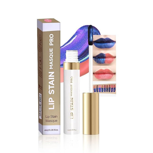 Lip Stain - Wipe-Off & Peel Off Lip Color | Waterproof, Long Lasting, Transfer-Resistant, Smudge-Proof Lip Tint | Easy Wip...