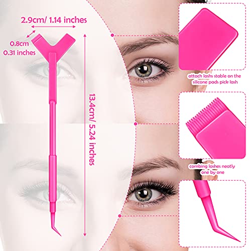 100 Piece Y Shape Eyelash Lift & Perm Tool - Brush for Eyelash Extension Supplies