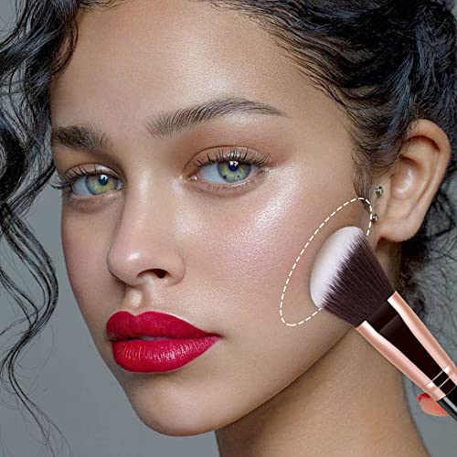 Anmor Contour Brush, Premium Contour Blush Bronzer Face Makeup Brush, Perfect For Cheek Forehead Jaw Nose Blending Deepeni...