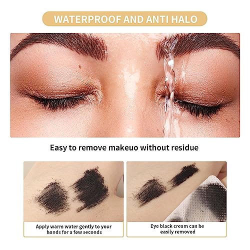 AKARY Mascara Waterproof & Smudge-Proof - 2-1 Long-Lasting Mascara Black Volumizing and Lengthening for Eye Makeup, Liquid...