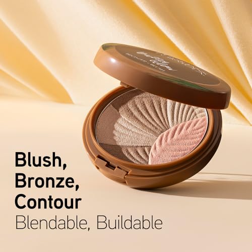 Physicians Formula Butter Glow Bronzer + Blush, Ultra Creamy 2-in-1 Formula, Illuminating & Moisturizing Butter Blend - He...