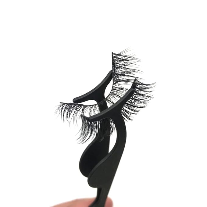 Magnetic Eyelash Applicator Tool for Magnetic Lashes & False Eyelashes – Fake Eyelash Applicators by Uptown Lashes (Black)