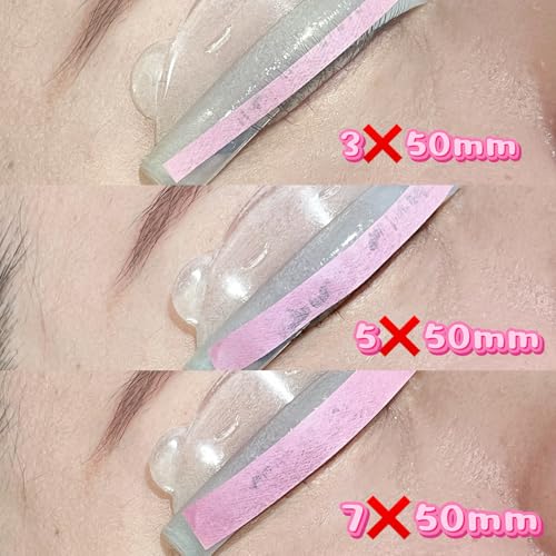 1000P Lash Lift Pink Perm Paper, Reusable Lash Lift Pads Lash Lift Tool, Soft Pads Silicone Perm Ribbon Eyelash Lifting Co...