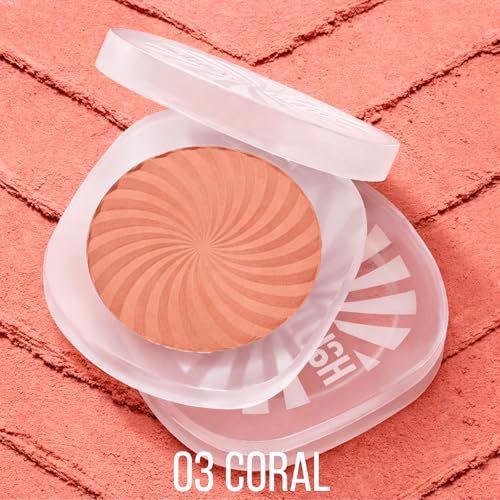 Blush for Cheeks, Matte Powder Blush Palette, Vegan, Cruelty-Free, High Pigment, Long Lasting, Buildable, Lightweight, Vel...