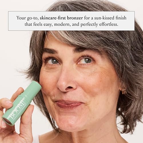 Boomstick Bronze ™ 3-in-1 Cream Blush Stick for Eyes, Lips & Cheek, Long-Wearing Blendable & Building Color Vegan Lipstick...