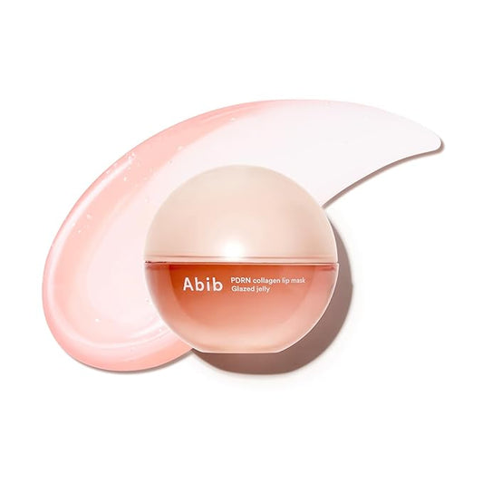 Abib PDRN Collagen Lip Mask Glazed Jelly 0.38 fl oz | Korean Lip Butter Balm Overnight Sleeping Mask Hydrating Care Moistu...