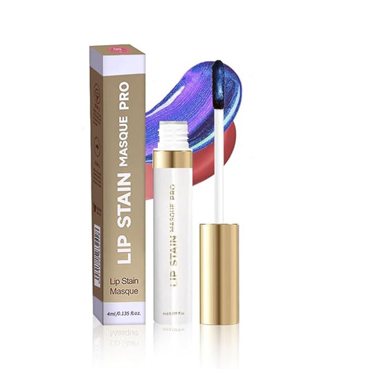 Lip Stain Peel Off – Wipe-Off Lip Stain Tattoo | Long Lasting Waterproof Lip Tint, High-Pigment Matte Lip Color, Smudge & ...
