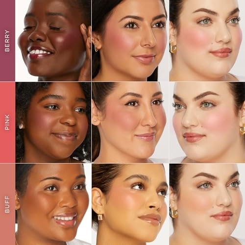 tarte Maneater Silk Stick Blush – Creamy Blendable Color for Cheeks & Lips with Diamond Powder for a Smooth, Hydrated, Nat...