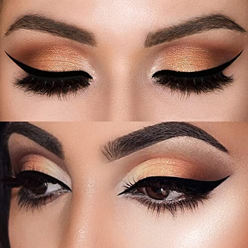 Eyeliner Brush Fine Angled - PRO Precision Gel Eye Liner Makeup Brush -Ultra Thin Slanted Flat Angle - Premium Cruelty Fre...