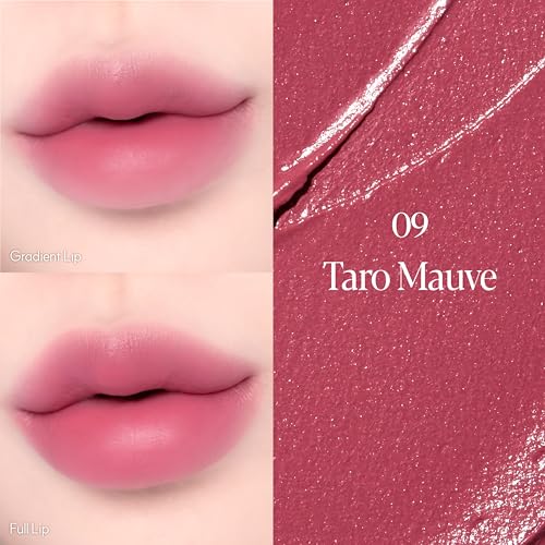 Espoir Couture Lip Tint Fitting Blur #9 Taro Mauve | Smudge-Proof Fixing Lip Stain, Soft & Creamy Texture without Flaking,...
