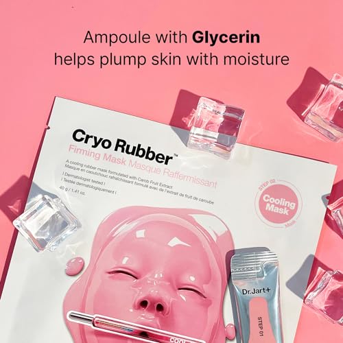 Dr.Jart+ Cryo Rubber Cooling Korean Face Mask with Serum Ampoule| Korean Skin Care | Travel Size