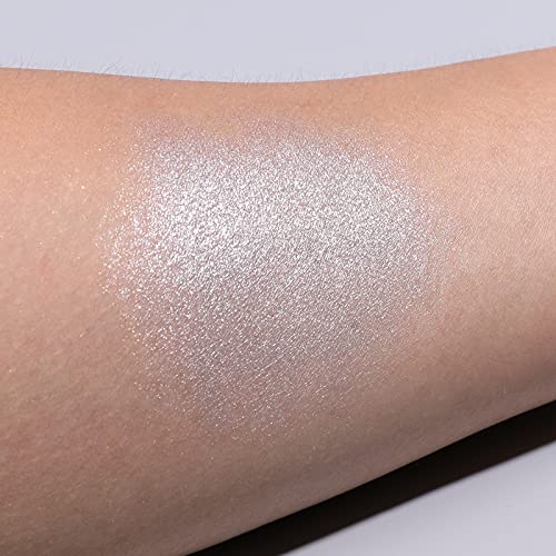 IS'MINE ISMINE Single Eyeshadow Powder Palette (SILVER GRAY) Shimmer Gray, High Pigment, Longwear Single Grey Eye Makeup f...