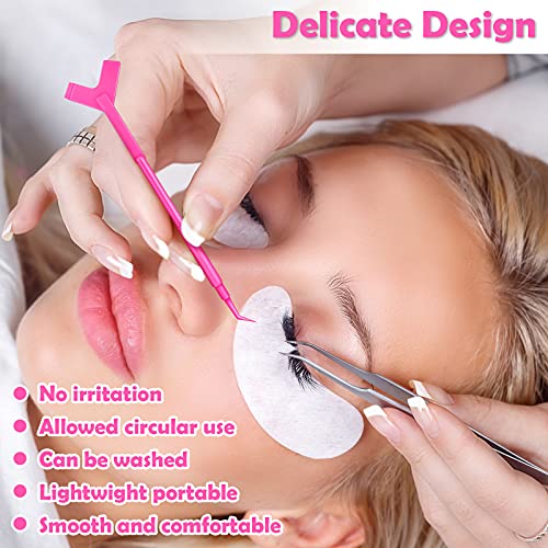 100 Piece Y Shape Eyelash Lift & Perm Tool - Brush for Eyelash Extension Supplies
