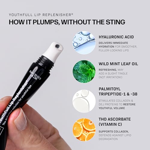 Revision Skincare YouthFull Lip Replenisher®, Moisturizing Lip Plumper with Hyaluronic Acid, Volumizing, Plumping and Anti...
