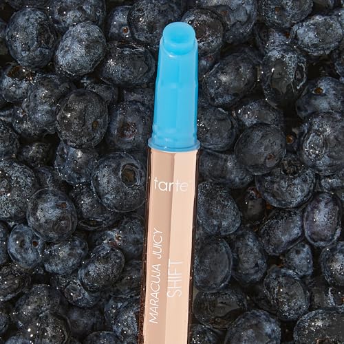 tarte maracuja juicy lip & cheek shift - pH-Powered Lip Stain & Cheek Stain, Lip Gloss Balm with Hyaluronic Acid for Smoot...