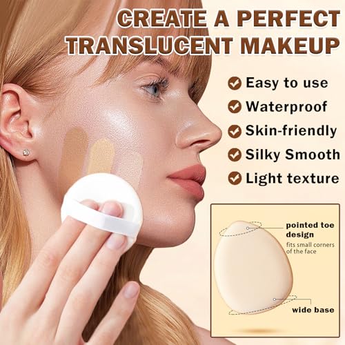 LZXLUKGIR Air Brush Makeup Foundation,Magic Minerals Airbrush Foundation Makeup,Silk Flawless,Buildable Coverage,Moisturiz...