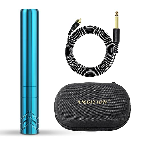 Ambition Rotary Tattoo Machine with 2.5mm Stroke Coreless Motor Slim Short Permanent Makeup Tattoo Gun Professional Cartri...