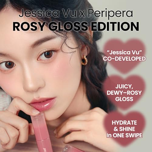 Peripera Ink Mood Glowy Tint | Lip-Plumping, Naturally Moisturizing, Lightweight, Glow-Boosting, Long-Lasting, Comfortabl...