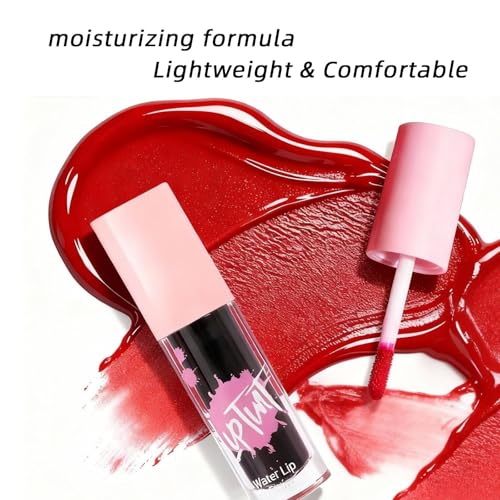 RUOYILIN 2-in-1 Lip Tint Stain - Long Lasting Non-sticky Liquid Blush & Lip Stain, Waterproof Smudge-Proof Formula, Water ...