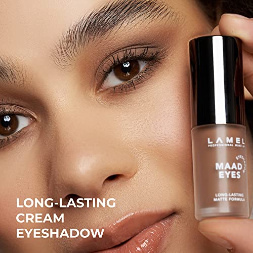 Lamel Matte Liquid Eyeshadow - Long Lasting Waterproof Eye Tint - Quick-Drying, Hypoallergenic Eye Makeup - Creamy & Smoot...