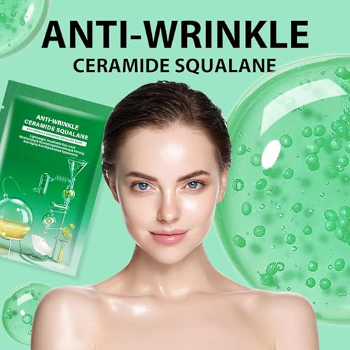Anti-Wrinkle Face Masks, Moisturizing Spa Face Masks Skincare Hydrating Face Sheet Masks, Hyaluronic Acid, Daily Sheet Mas...