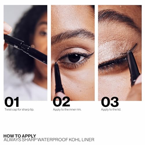 Smashbox Always Sharp Longwear Kohl Eyeliner Pencil | Self-Sharpening Cap When You Twist | Long Lasting, Waterproof Eyelin...