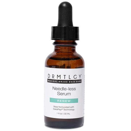 DRMTLGY Needle-less Serum - Anti-Aging Serum for Fine Lines & Wrinkles - Niacinamide with Potent Blend of Hyaluronic Acid,...