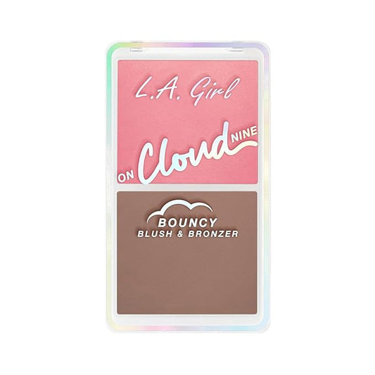 L.A. Girl On Cloud Nine Bouncy Blush Bronzer, Dreamy Pink GBL498