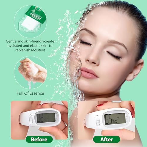 Anti-Wrinkle Face Masks, Moisturizing Spa Face Masks Skincare Hydrating Face Sheet Masks, Hyaluronic Acid, Daily Sheet Mas...