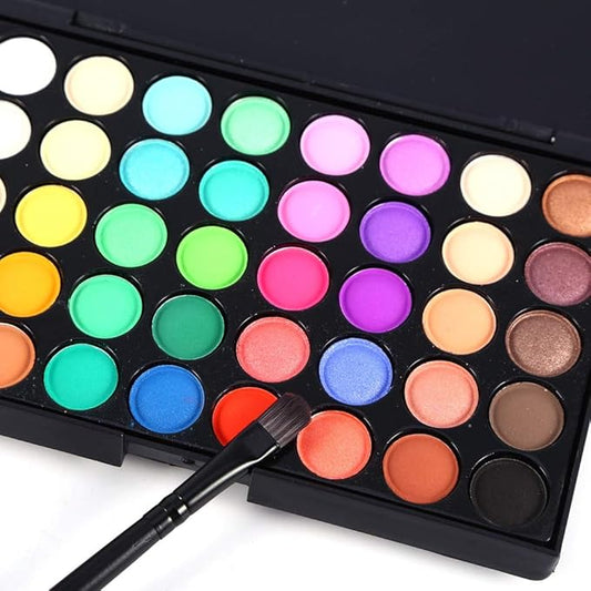 20 Colors Professional Matte Eyeshadow Palette - Eye Shadow Powder and Cream Cosmetic (#2)