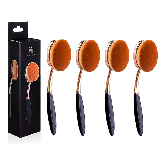 Yoseng Oval Foundation Brush Second Largest Toothbrush makeup brushes Fast Flawless Application Liquid Cream Powder Founda...