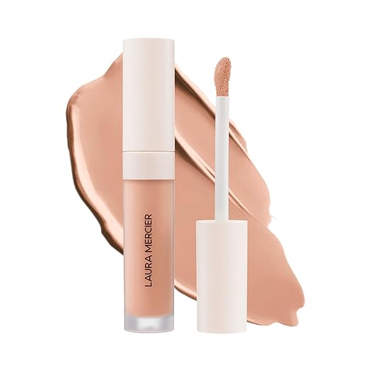 Laura Mercier Real Flawless Weightless Perfecting Serum Concealer, Long-Lasting, Waterproof, & Crease-Proof Wear, Buildabl...