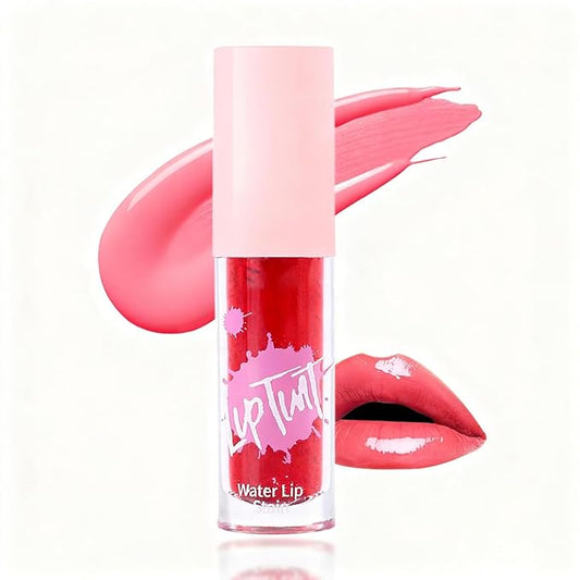 RUOYILIN 2-in-1 Lip Tint Stain - Long Lasting Non-sticky Liquid Blush & Lip Stain, Waterproof Smudge-Proof Formula, Water ...