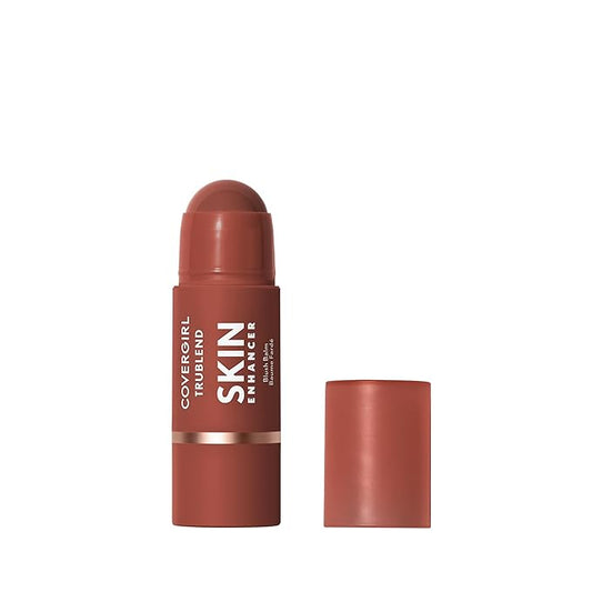 COVERGIRL Trublend Skin Enhancer Blush Balm Stick, Vegan Formula, Easy to Use, Glides on Effortlessly, Non-Greasy, Doesn't...