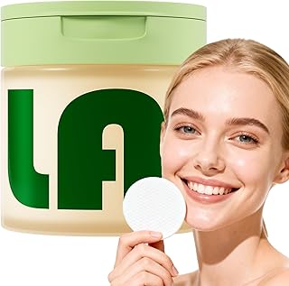 100 Count Toning Polish Pads, Skincare Toner Pads for Dark Spots, Wrinkles & Dull Skin - Hydrating Facial Treatment with S...