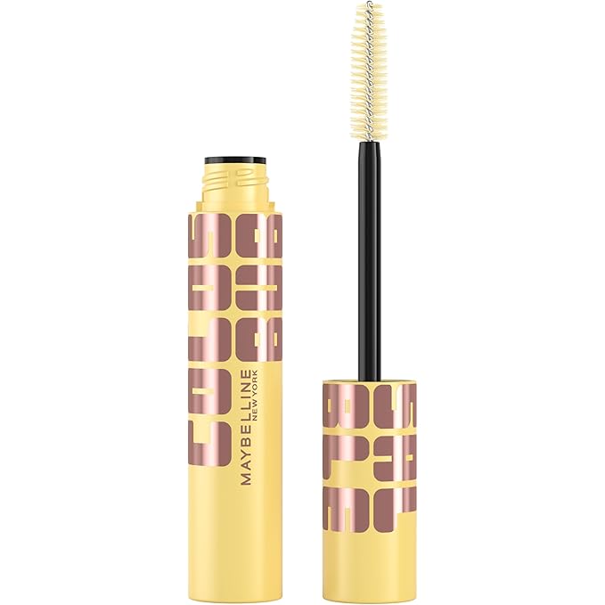 Maybelline The Colossal Bubble Washable Mascara, Buildable Mascara Volume and Length Formula for Bold, Separated Lashes, V...