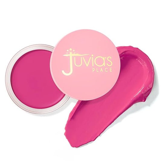 Juvia's Place Blushed Cream Blush – Pinch Me – Multi-Purpose Cream Blush for Cheeks & Lips - 2in1 Formula, Smooth, Blendab...