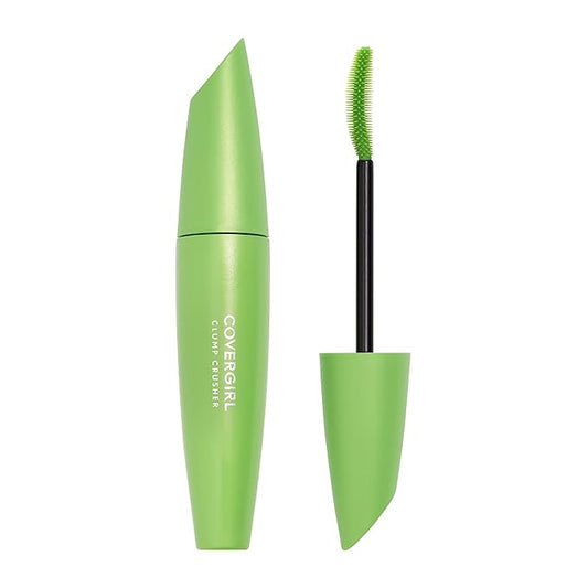 COVERGIRL Clump Crusher Mascara, 20X More Volume, Double Sided Brush, Long-Lasting Wear - 835 Black Brown (Pack of 1)