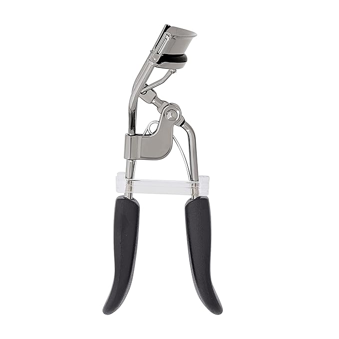 e.l.f. Pro Eyelash Curler, Strong, Contoured, Eye-Opening, Voluminous Lashes, Includes Additional Rubber Replacement Pad, ...