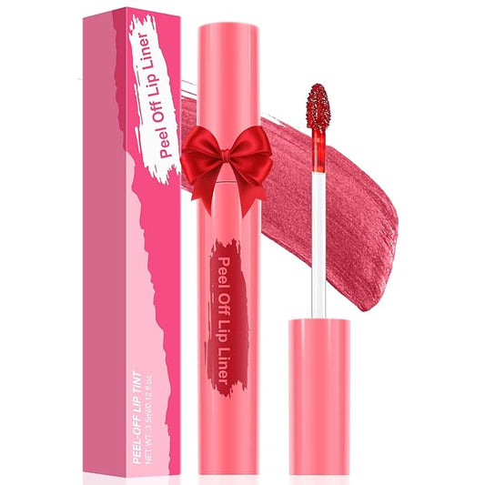 Ursoulney Lip Stain Peel Off - Long Wear Tattoo Lip Liner, Waterproof & Transfer-proof Peel Off Lip Stain with Matte Finis...