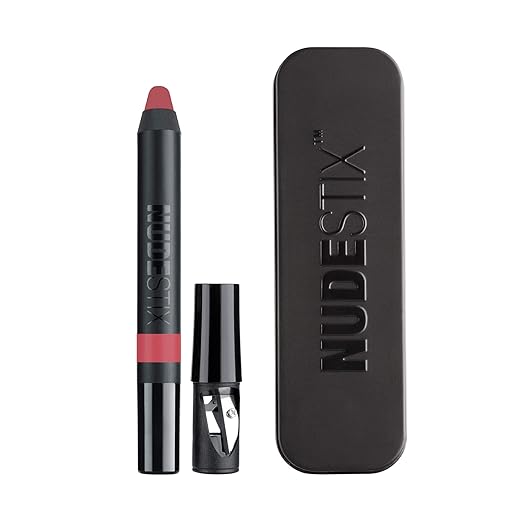 Nudestix Magnetic Matte Lip Color – 3-in-1 Long-Wear Lipstick, Lip Liner & Lip Stain Pencil | Kiss-Proof, Transfer-Proof, ...
