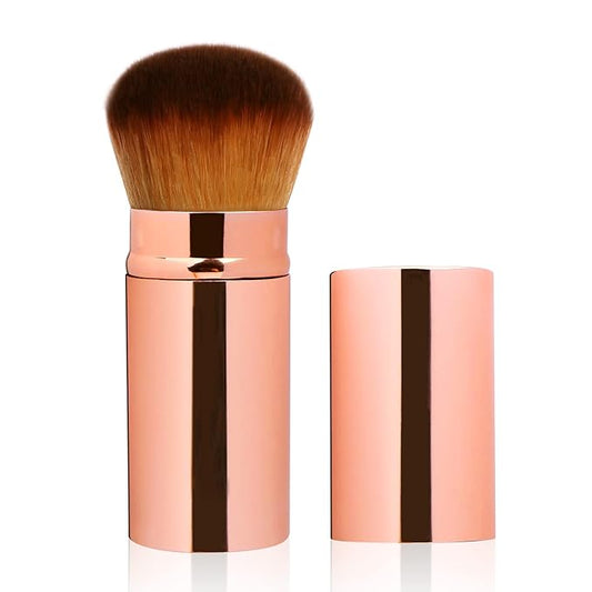 UNIMEIX Makeup Brush Sunscreen Applicator Retractable Kabuki Blush Brush Foundation Brush for Liquid Makeup, Bronzer, Crea...