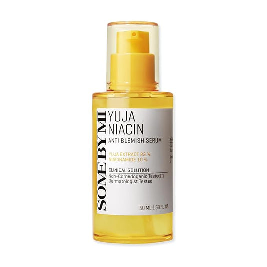 SOME BY MI Yuja Niacin Anti Blemish Serum – 1.69oz, 50ml – Korean 10% Niacinamide & Vitamin C Serum to Brighten Dull-Looki...