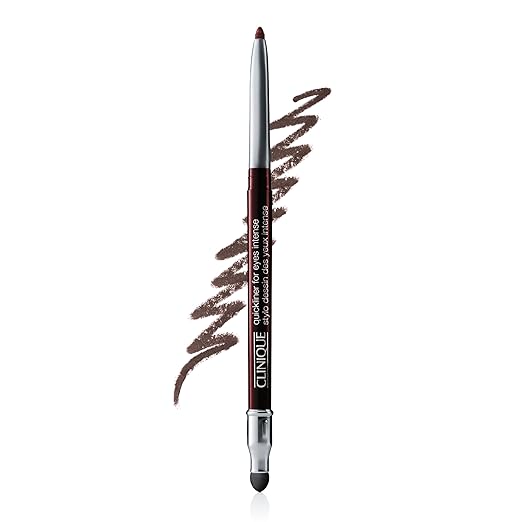 Clinique Quickliner For Eyes Intense Eyeliner Pencil | Water Resistant, Smudge Resistant + Safe For Sensitive Eyes | 10 Sh...